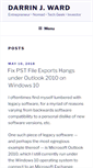 Mobile Screenshot of darrinward.com